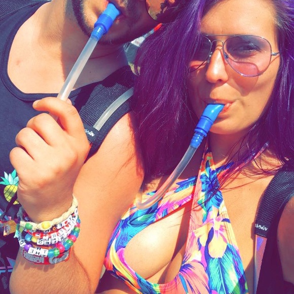 Eat, Sleep, Rave Floral Top - Picture 4 of 4